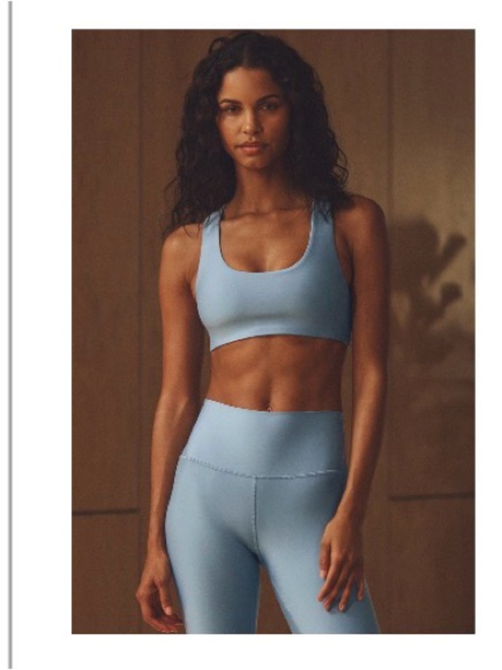 Alo Airlift Advantage Racerback Bra -
Celestial Blue